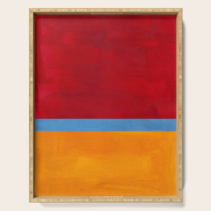 Corduroy Blue  Serving Tray Gallery Image 1