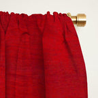 Corduroy Blue  Window Curtain Gallery Image 2