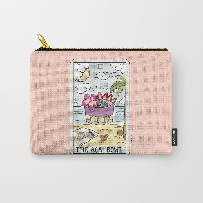 ACAI BOWL READING Carry All Pouch Gallery Image 1