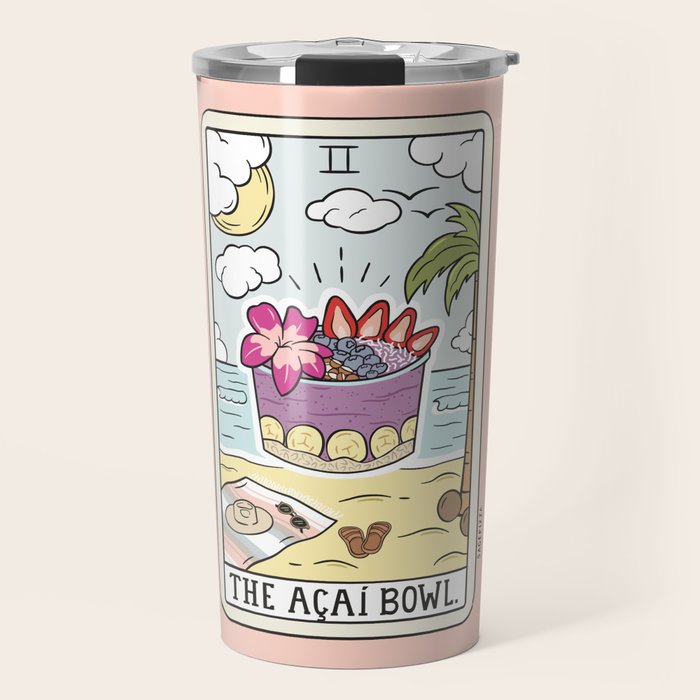 ACAI BOWL READING Travel Mug Gallery Image 1