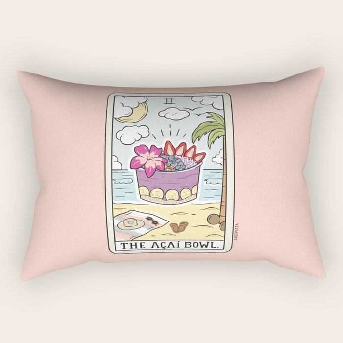 ACAI BOWL READING Rectangular Pillow Gallery Image 2
