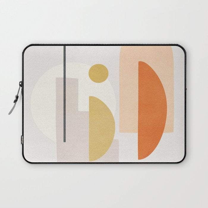 Modern Shapes 01 Laptop Sleeve Gallery Image 1