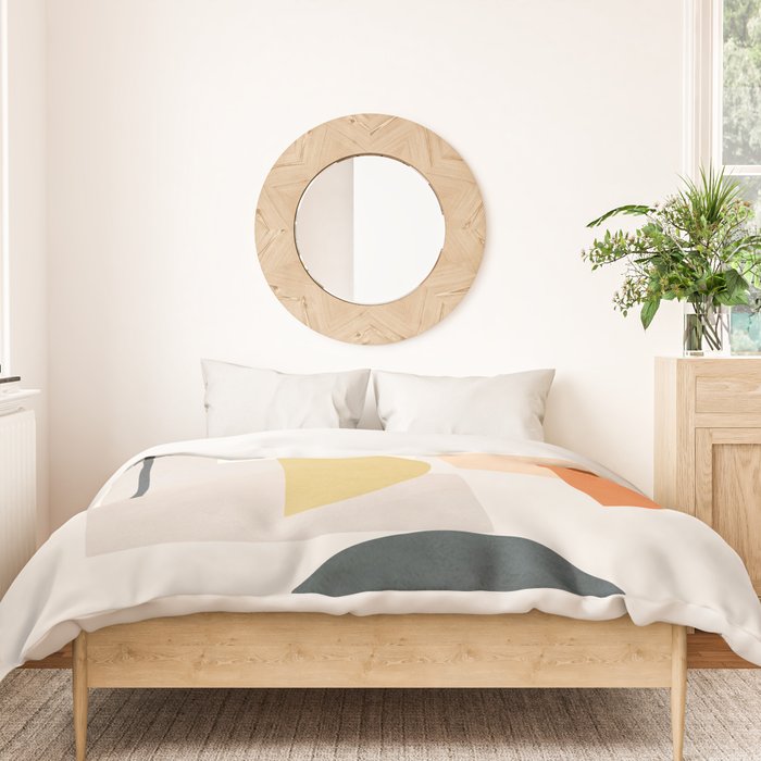 Modern Shapes 01 Duvet Cover Gallery Image 3