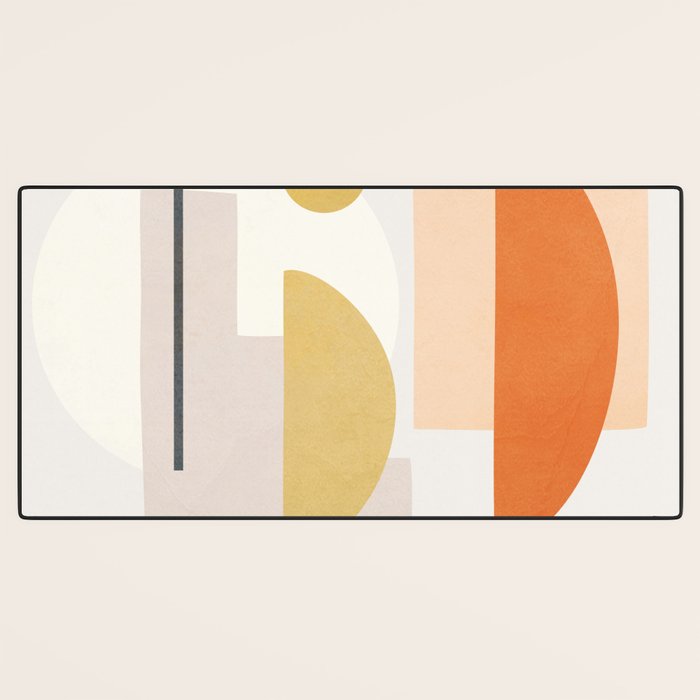 Modern Shapes 01 Desk Mat Gallery Image 3