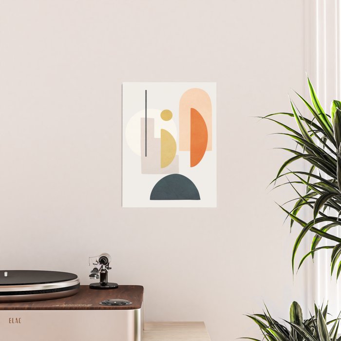Modern Shapes 01 Poster Gallery Image 2