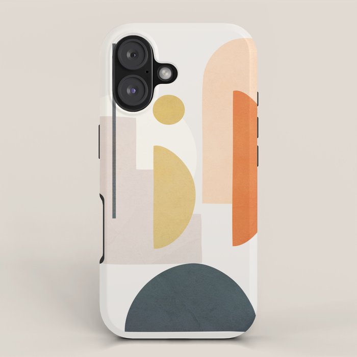 Modern Shapes 01 iPhone Case Gallery Image 1