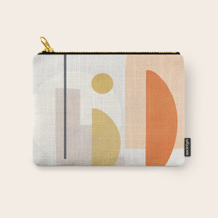 Modern Shapes 01 Carry All Pouch Gallery Image 1