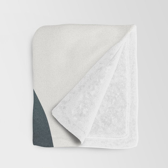 Modern Shapes 01 Throw Blanket Gallery Image 3
