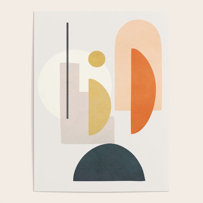 Modern Shapes 01 Poster Gallery Image 4