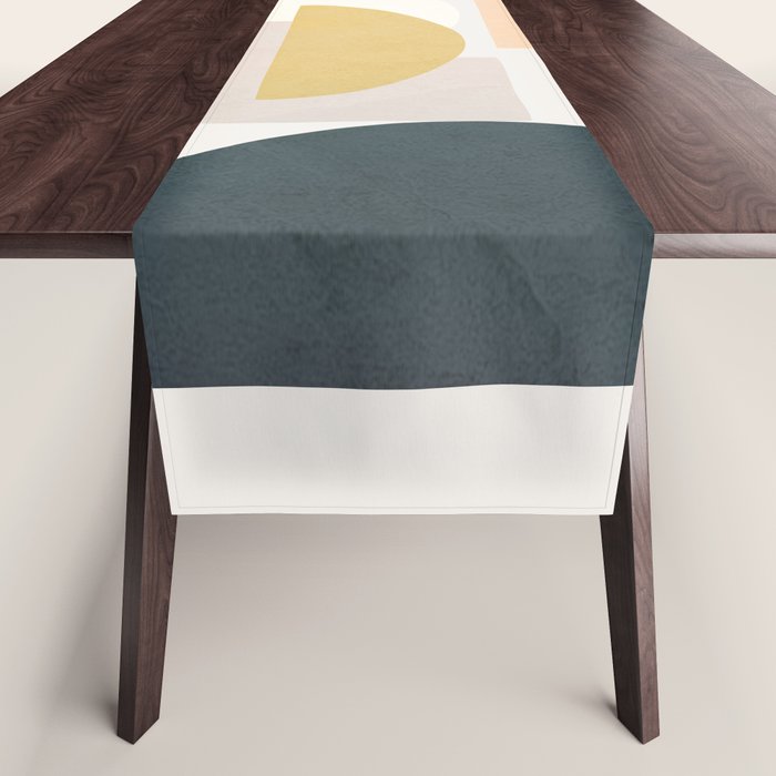Modern Shapes 01 Table Runner Gallery Image 1