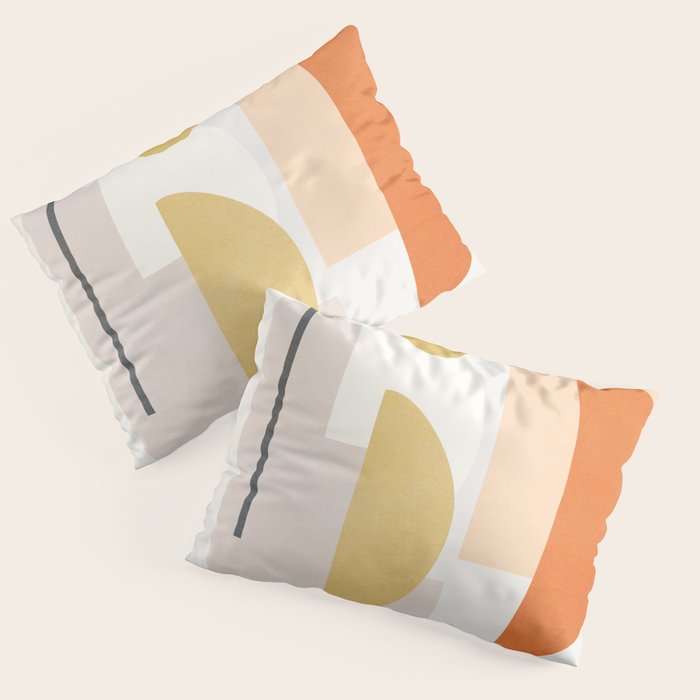 Modern Shapes 01 Pillow Sham Gallery Image 3