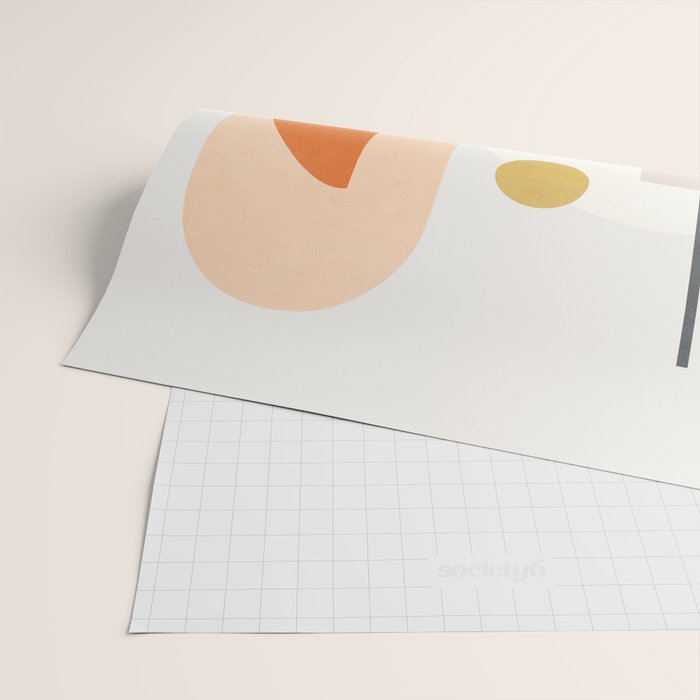 Modern Shapes 01 Wrapping Paper Gallery Image 2