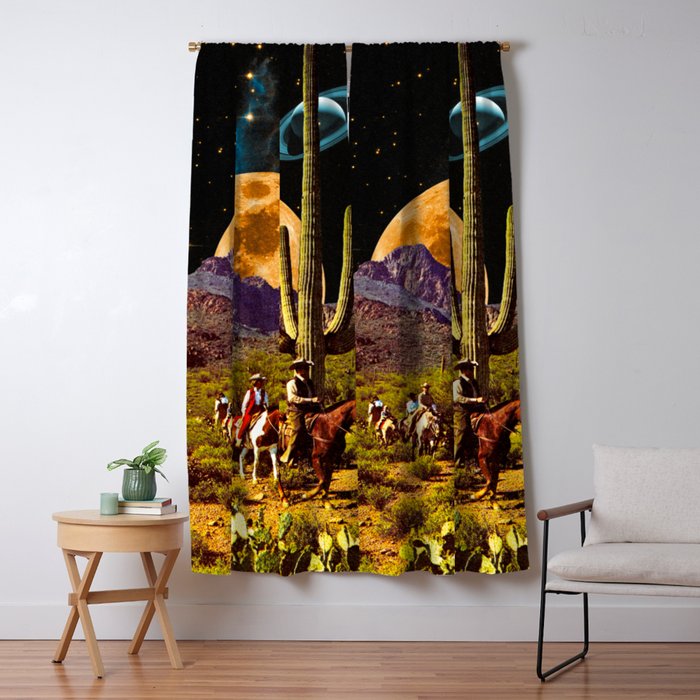 Space Cowboys Window Curtain Gallery Image 5