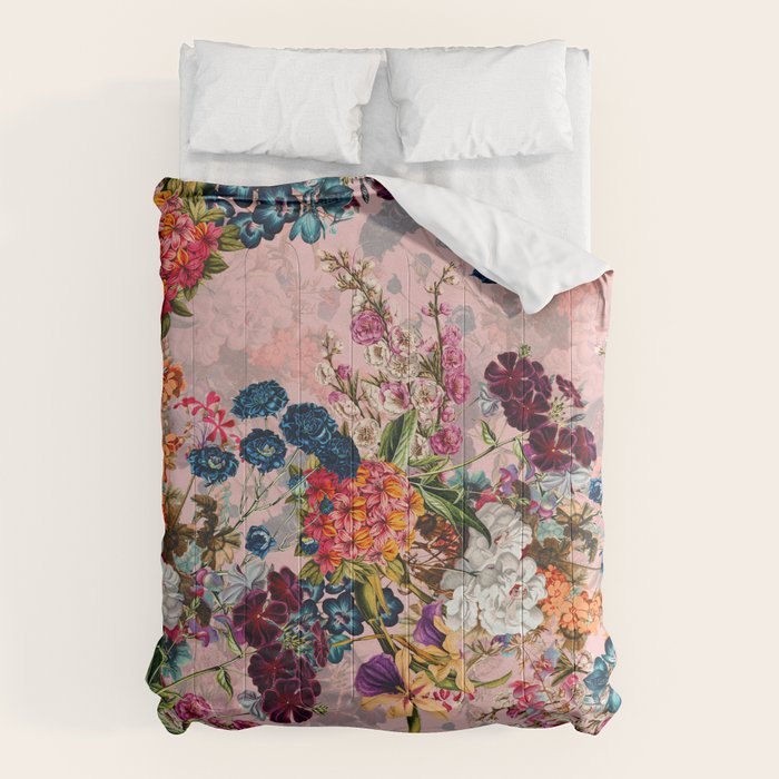 Summer Botanical Garden VIII - II Comforter Gallery Image 6