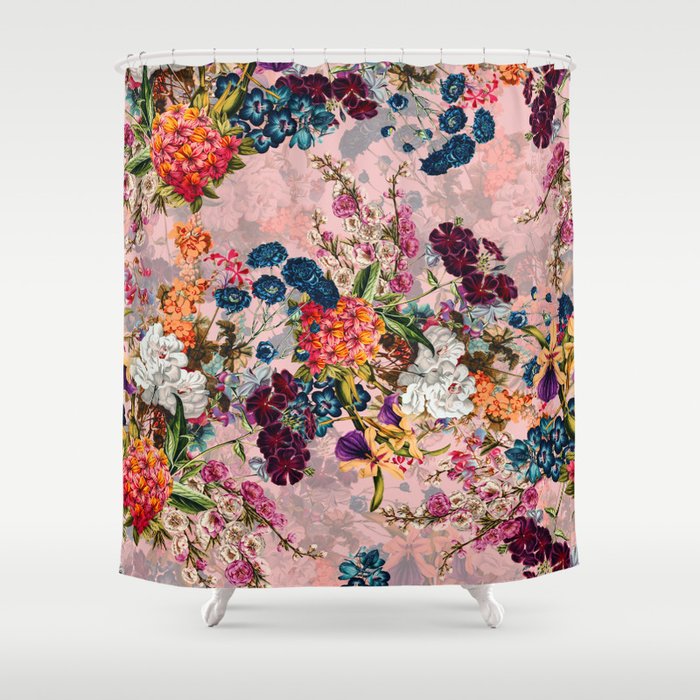 Summer Botanical Garden VIII - II Shower Curtain Gallery Image 1