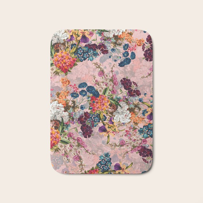 Summer Botanical Garden VIII - II Bath Mat Gallery Image 1
