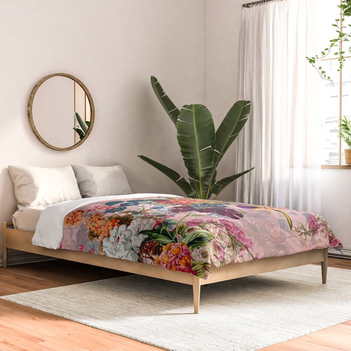 Summer Botanical Garden VIII - II Comforter Gallery Image 2