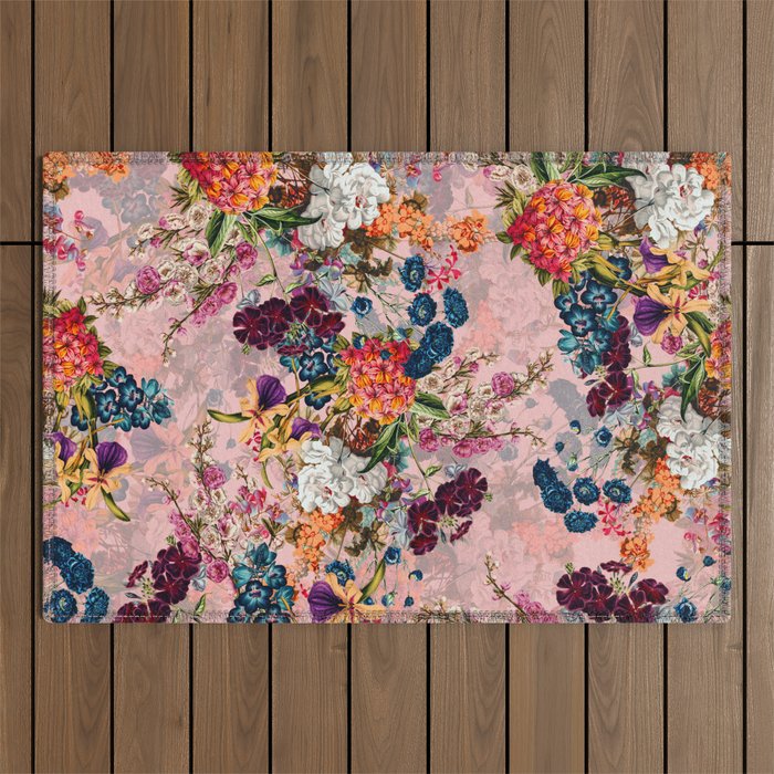 Summer Botanical Garden VIII - II Outdoor Rug Gallery Image 1