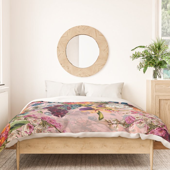Summer Botanical Garden VIII - II Duvet Cover Gallery Image 3