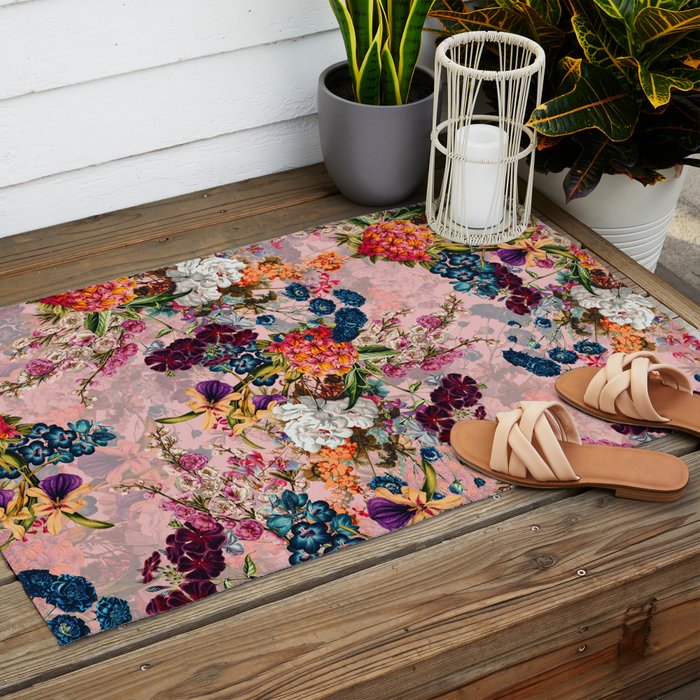 Summer Botanical Garden VIII - II Outdoor Rug Gallery Image 2