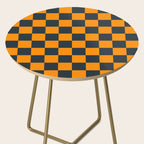 Mineral Dust x Tangerine Mixed Checker Side Table Gallery Image 2