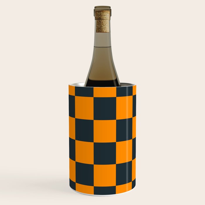 Mineral Dust x Tangerine Mixed Checker Wine Chiller Gallery Image 2