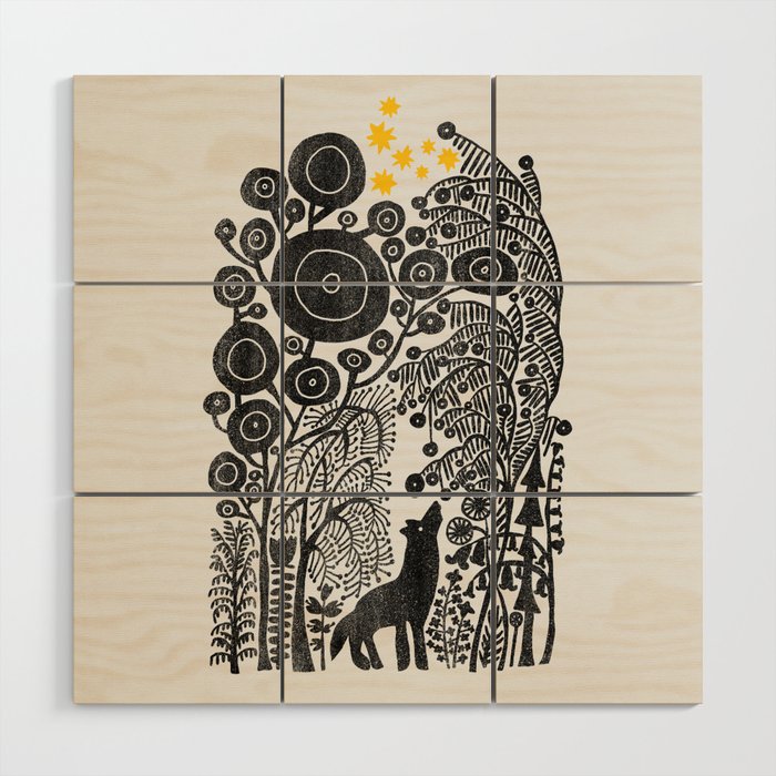 Green lapse Wood Wall Art Gallery Image 1