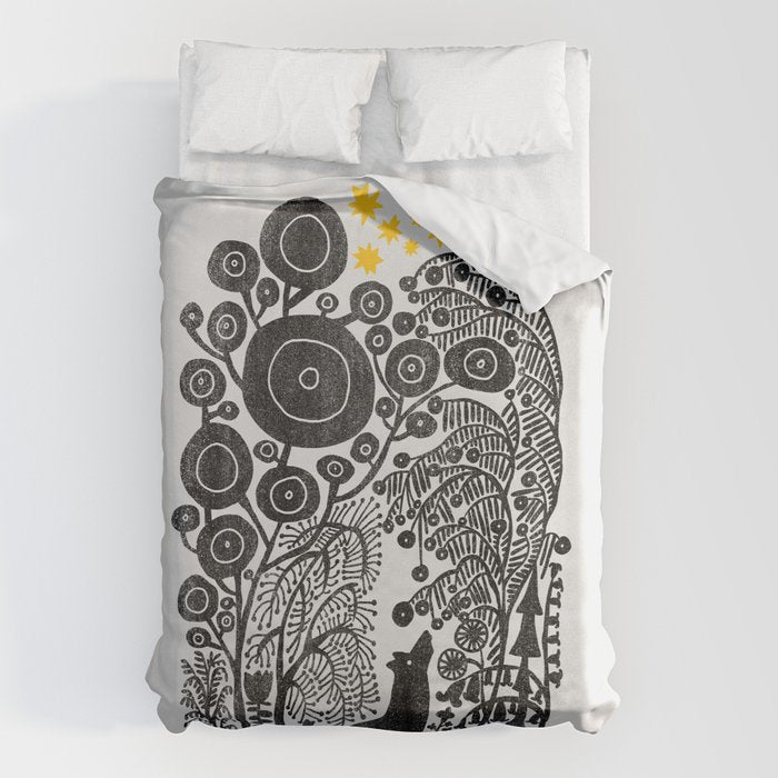 Green lapse Duvet Cover Gallery Image 1