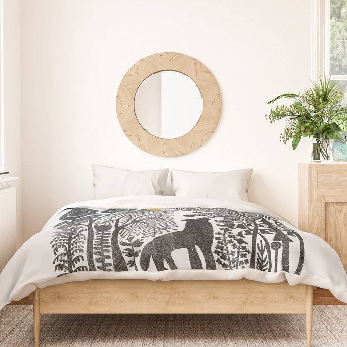 Green lapse Duvet Cover Gallery Image 3