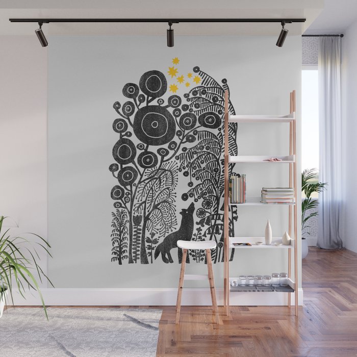 Green lapse Wall Mural Gallery Image 1