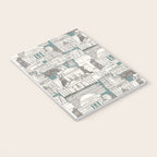Washington DC toile juniper Notebook Gallery Image 3
