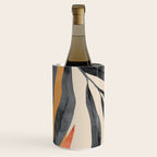 Abstract Art Tropical Leaves 160 Wine Chiller Gallery Image 2