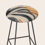 Abstract Art Tropical Leaves 160 Stool Gallery Image 2