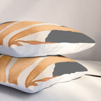 Abstract Art Tropical Leaves 160 Pillow Sham Gallery Image 3