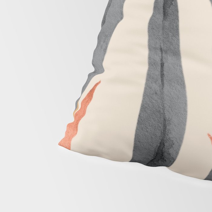 Abstract Art Tropical Leaves 160 Pillow Sham Gallery Image 4