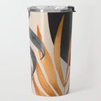 Abstract Art Tropical Leaves 160 Travel Mug Gallery Image 2