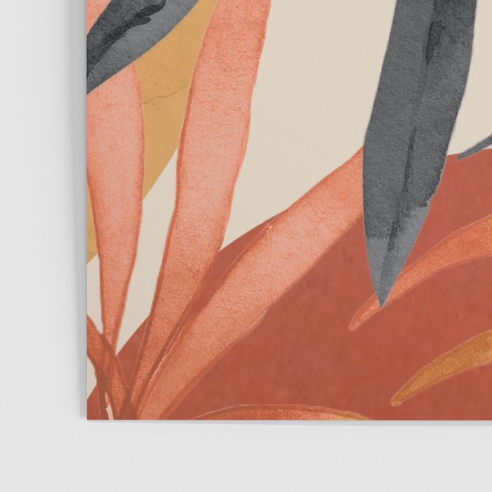 Abstract Art Tropical Leaves 160 Poster Gallery Image 3