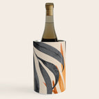 Abstract Art Tropical Leaves 160 Wine Chiller Gallery Image 1