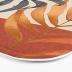 Abstract Art Tropical Leaves 160 Bath Mat Gallery Image 3