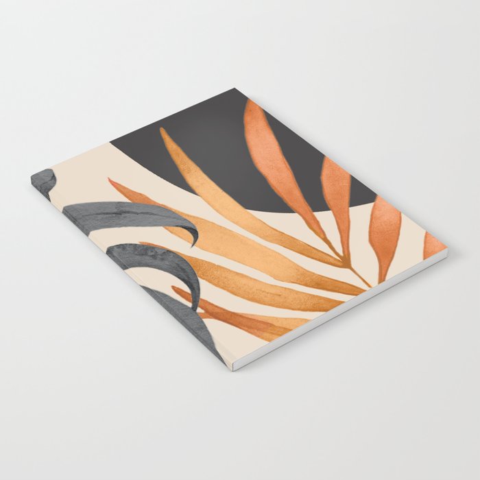 Abstract Art Tropical Leaves 160 Notebook Gallery Image 1