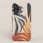 Abstract Art Tropical Leaves 160 iPhone Case Gallery Image 1