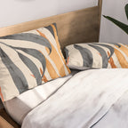 Abstract Art Tropical Leaves 160 Pillow Sham Gallery Image 2