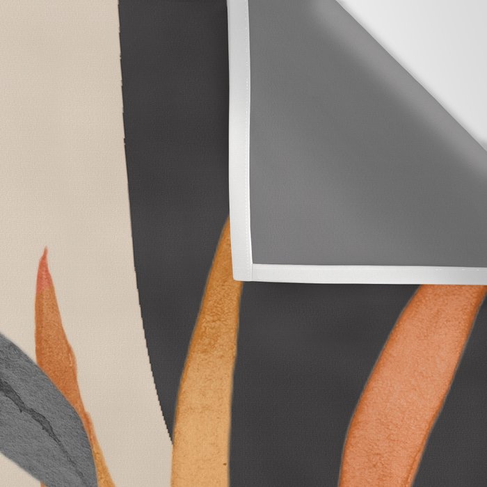 Abstract Art Tropical Leaves 160 Wall Tapestry Gallery Image 3