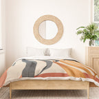 Abstract Art Tropical Leaves 160 Duvet Cover Gallery Image 3