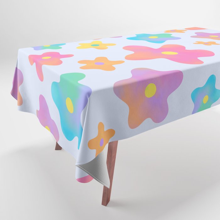 Flower market neon Tablecloth Gallery Image 1