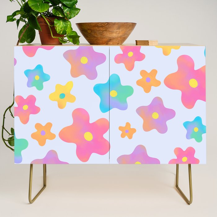 Flower market neon Credenza Gallery Image 1