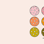 Rainbow Pickleballs Coffee Mug Gallery Image 2