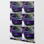 Purple Challenger Hellcat Demon color photograph / photography / poster Wallpaper Gallery Image 2