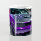 Purple Challenger Hellcat Demon color photograph / photography / poster Coffee Mug Gallery Image 4