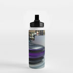 Purple Challenger Hellcat Demon color photograph / photography / poster Water Bottle Gallery Image 2